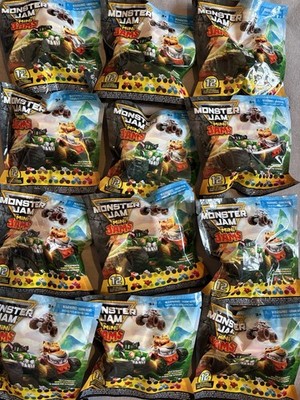 Monster Jam Mini Jams - Komplettes Set mit 12 brandneuen Packungen (Serie 21) portofrei
