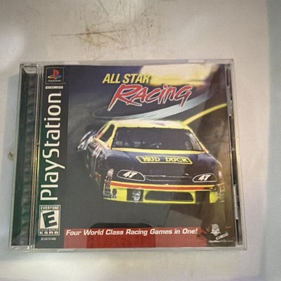 Mud Duck Productions All Star Racing PlayStation 1 Manual Car Racing NTSC