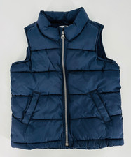 Kids Old Navy Frost Free Puffer Zip Vest Winter Apparel Size: 4T