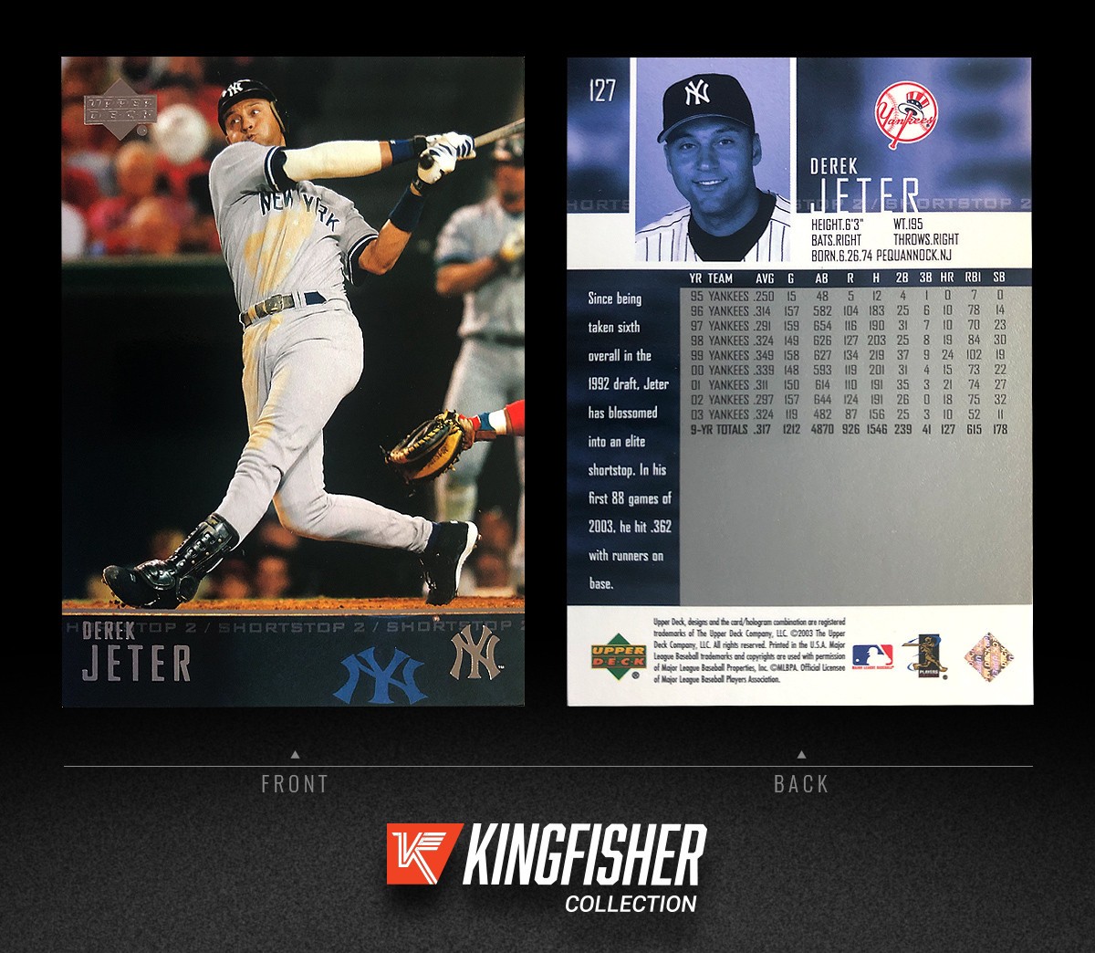 Derek Jeter 2004 Upper Deck #127 New York Yankees