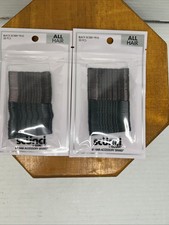 Black Bobby Pins - Scunci -50ct- lot of 2