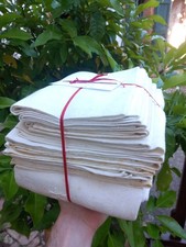 Damask Fabric Table Service Tableware 1 Tablecloth 11 Napkins 19th Century