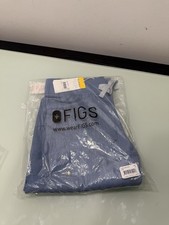 FIGS Pants Women's XXS Petite Kade Scrubs Cargo Heather Blue NWT