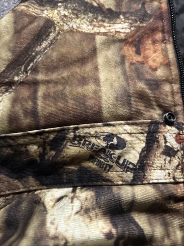 Men's 10X Hunting Bib Overalls size Small Regular Break up Infinity #24358 Camo - Picture 6 of 15