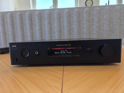 NAD C 368 Hybrid Digital DAC Verstärker   BluOS Streaming erweiterbar-