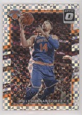 2017-18 Panini Donruss Optic Checkerboard Prizm Willy Hernangomez #99 7rc