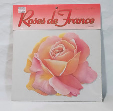 Roses de France 30 Paper Doilies Pink  Yellow Hues Wedding Valentines 6 in