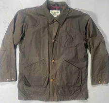 LL Bean cotton waxed jacket mens L Tall Item 502522  Heritage barn chore coat