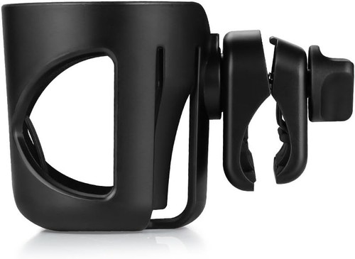 Portavasos Universal Duradero con Rotación 360° para Cochecitos y Engranaje con Ruedas - Imagen 4 de 9