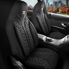 Car Seat Covers Suitable for Wingamm Camper Caravan In Black 1099P001