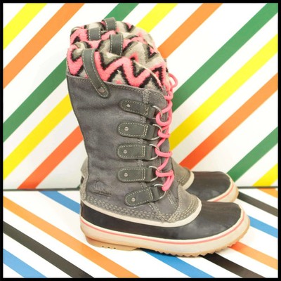 Sorel NL2142 Damen Joan of Arctic Knit II Stiefel Grau UK 4 US 6 EU 37 400Y