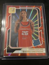 2026 PANINI WNBA DONRUSS GIANNA KNEEPKENS RATED ROOKIE #99 RED LASER /185 SUN