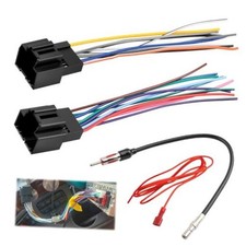 Radio Wiring Harness,Car Audio Video Wiring Harnesses Kit with Antenna