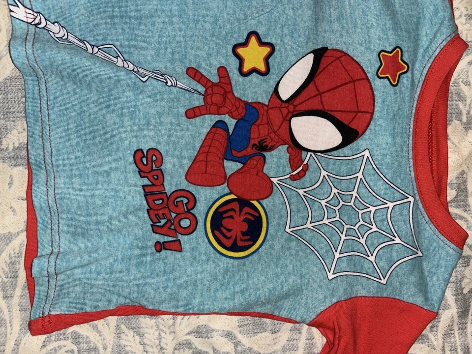 Camisa para dormir Marvel Spidey Boys Spidey talla 5T (R37) Foto 2 de 4