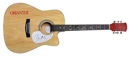 Orianthi Signed Autograph Acoustic Guitar 41" Michael Jackson Guitarist ACOA COA