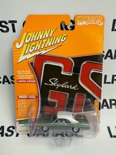 Johnny Lightning 1966 Buick Skylark Gs Green 164 Diecast Muscle Cars Usa