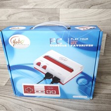 NEW Red/White Yobo Fc Video Game System to play NES 8 Bit Nintendo Games