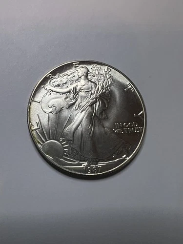 1987  American Silver Eagle 1oz Fine Silver One Dollar Coin