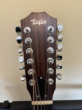 Taylor 150e 12 string electro-acoustic guitar + padded case - great condition 