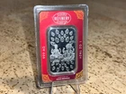1 Oz Asahi Refining .999 Silver Bar Diwali Bright & Blessed Sealed
