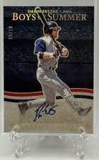 Darin Erstad 2025 Panini Boys Of Summer American Glory Gold Auto /10! Angels