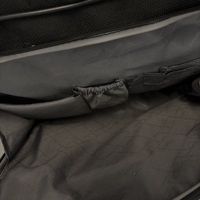 Samsonite Wheeled Tote Black Luggage Carry On Suitcase Black Roller Bag Nice!