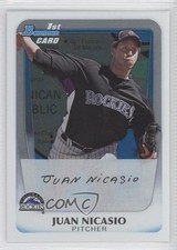 2011 Bowman Prospects International Juan Nicasio #BP46 3a3