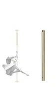 Yescom 750mm Steel Dancing Pole Extension for 45 mm Spinning Pole Home Club Gold