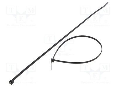 100 Stück FIX&FASTEN FIX-S-4.8X350/BK Kabelbinder