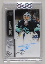 2021-22 Upper Deck Clear Cut Philipp Grubauer #CC-PG Auto 11jd