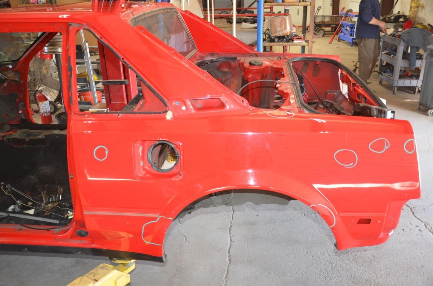 Driver Left Rear Quarter Panel Assembly Fits 85-89 MR2