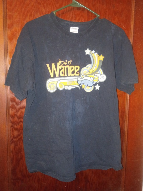Wanee Music Festival 2011 Event Logo Shirt Blue Large Official Live Oak, Florida