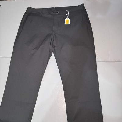 Public Rec Workday Pants 34 32 Black Chino Performance Stretch Mens 
