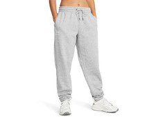 Under Armour Womens Essential Fleece Puddle Pants - Ultra-Soft Cotton Blend