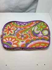 *NEW* Clinique Multi-Colored Makeup Bag Small Bag Travel