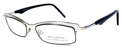 NEOSTYLE EOS12 789 NOS Germany Silver/Black 50-16-140 Eyeglasses Frame