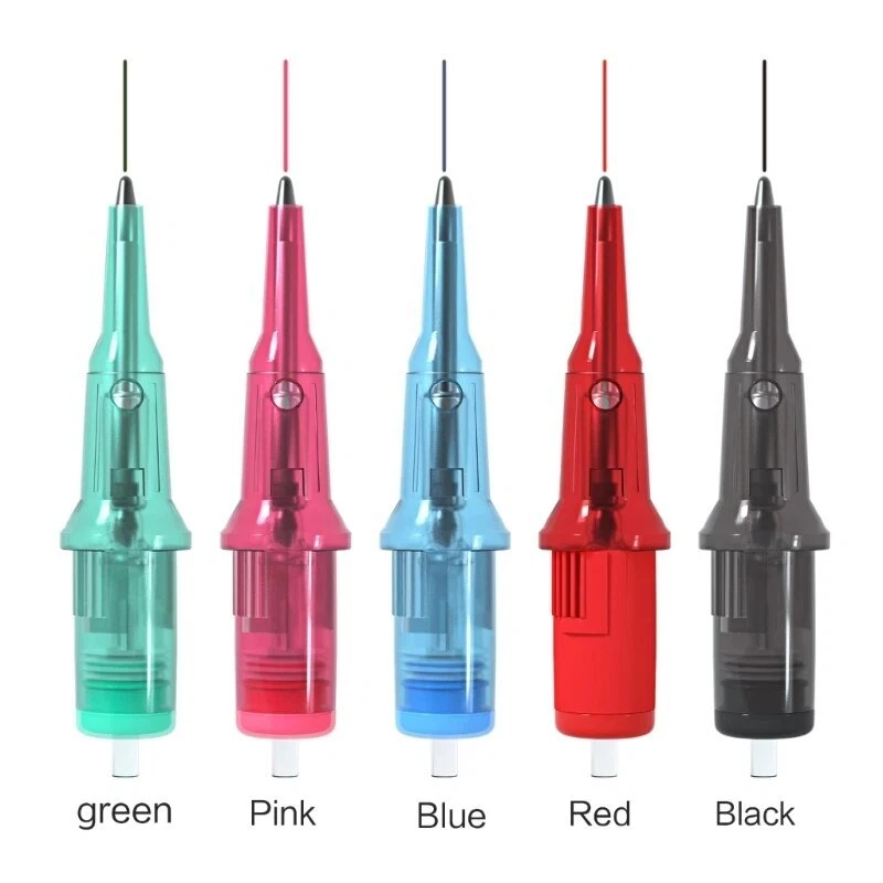 20PCS/50PC Spark Ballpoint Pen Cartridge Practice Tattoo Cartridge Needle Sketch - Image 2 of 4