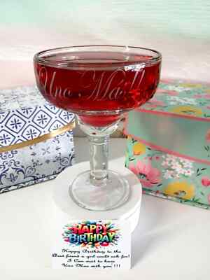 It's always nice to give a Personalized Margarita Glass   Thoughtful Gift for Br