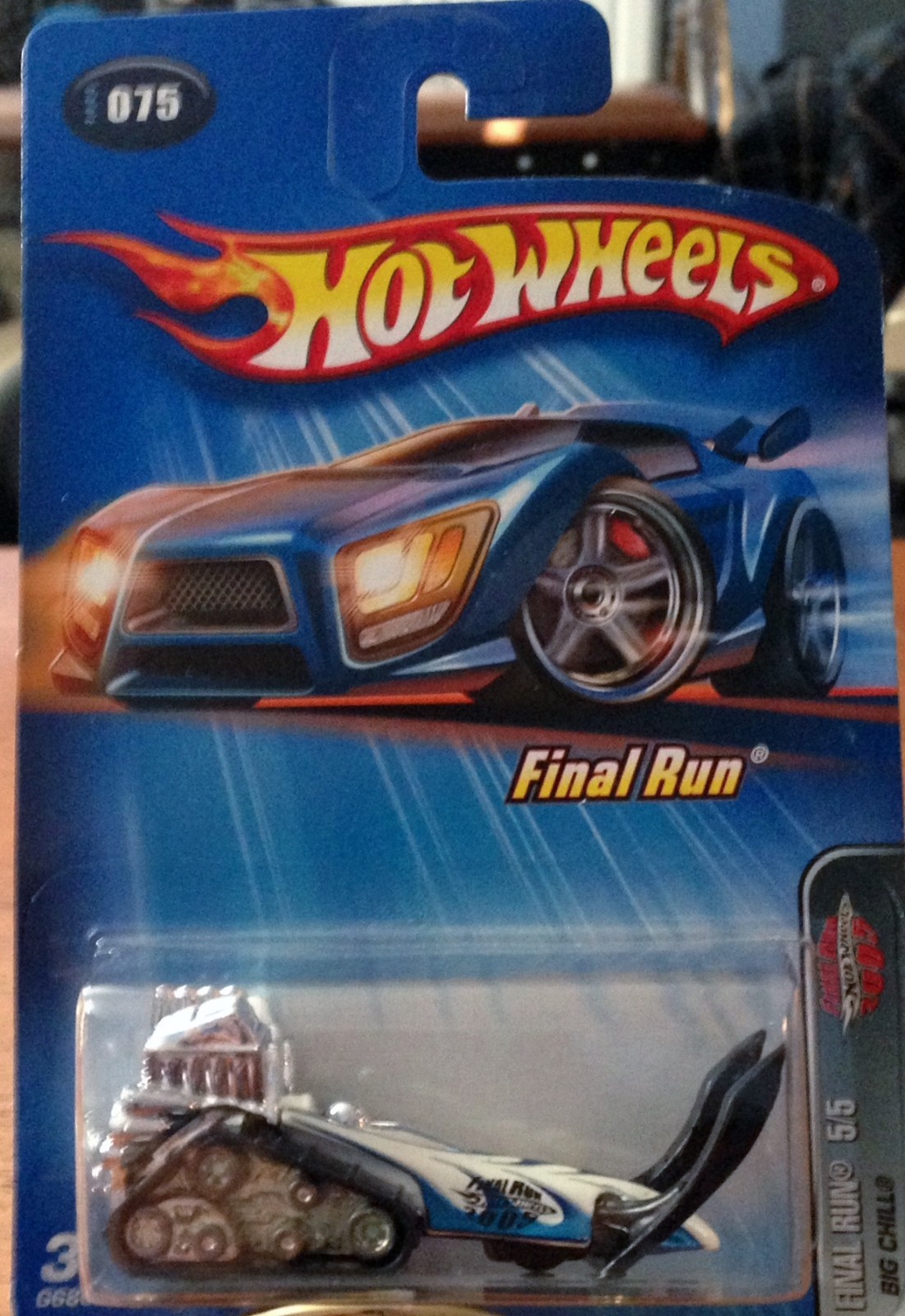 Hot Wheels 2005 075 Final Run 5/5 Big Chill Pearl White Thailand