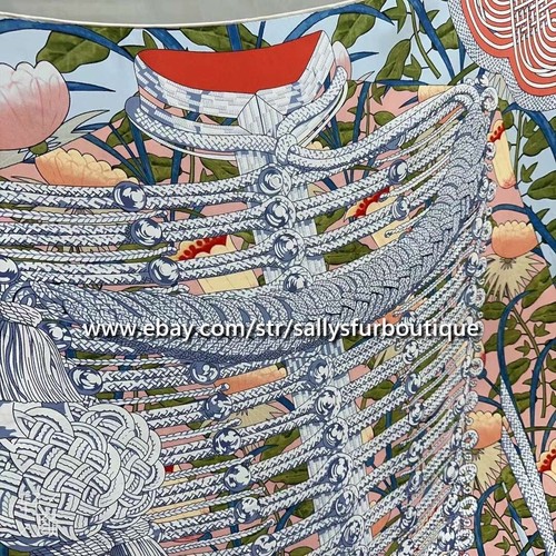18 Momme Sand Washed Twill Silk Double Face Scarf Cloth Print Shawl 35" Pink - Picture 8 of 8