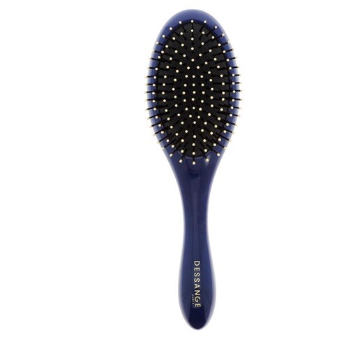 DESSANGE Brosse Cheveux Nylon Picots Doux Les Essentielles Bleue