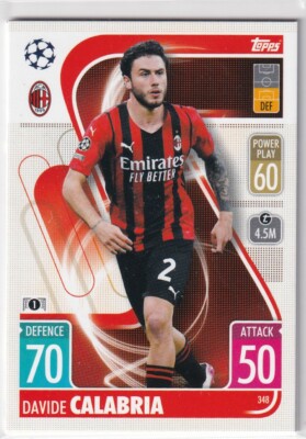 Topps Match Attax Champions League 21/22 Nr. 348 Davide Calabria