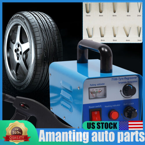 Tire Groover Machine Manual Grooving Cutter Truck Car Rubber Tire Regroover 400W - Picture 18 of 20