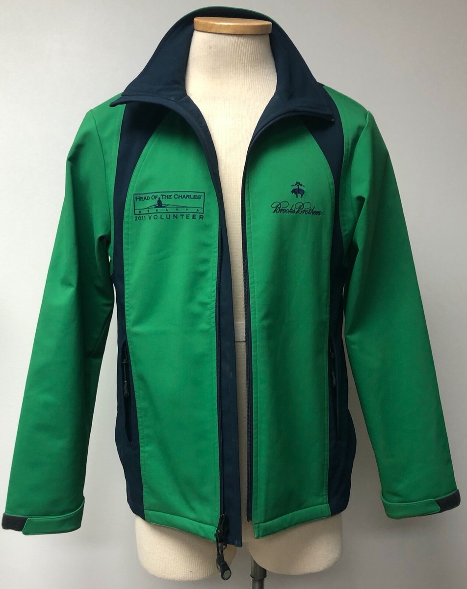 BROOKS BROTHERS HEAD OF THE CHARLES PRO SPORT GREEN JACKET 2011