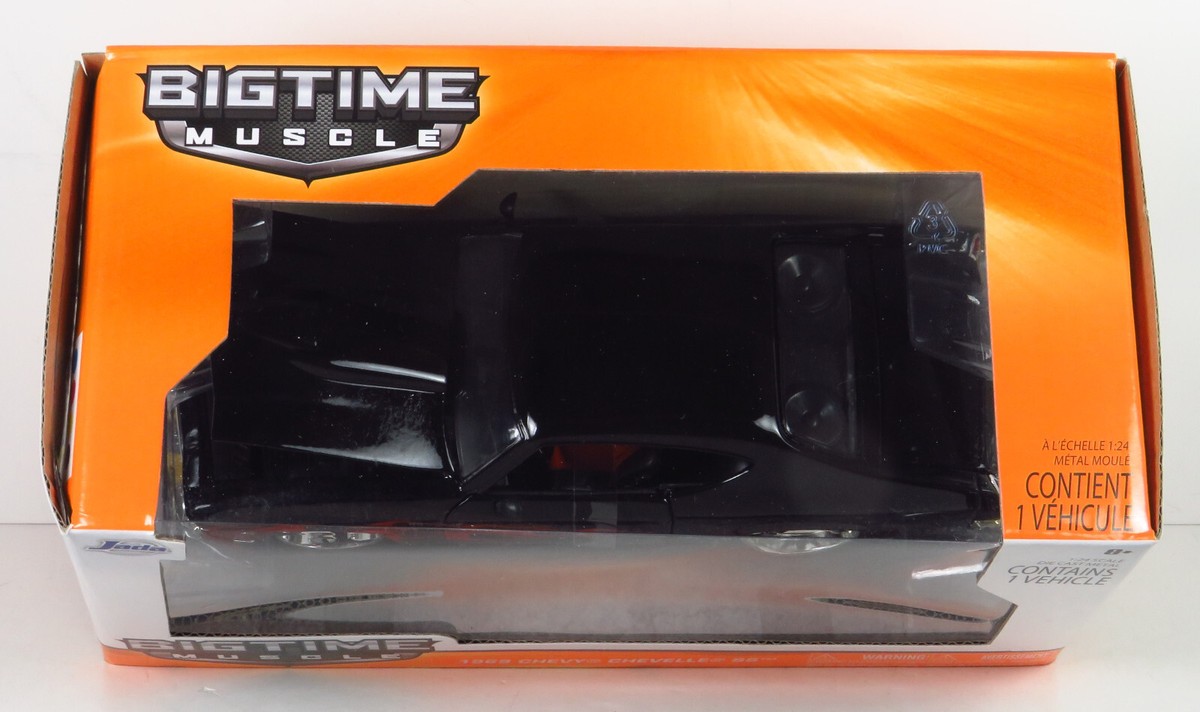 Jada 1969 Chevrolet Chevelle SS 69 Chevy Big Time Muscle Black w