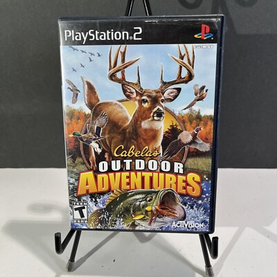 Cabela's Outdoor Adventures 2010 Playstation 2 PS2 Complete Manual