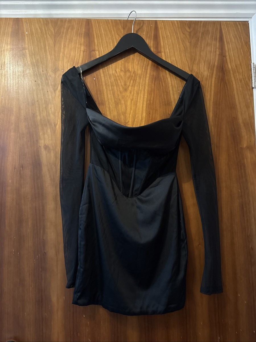 Oh Polly Black Corset Evening Mini Dress UK Size 6 | eBay Oh Polly Black Corset Evening Mini Dress UK Size 6 | eBay
