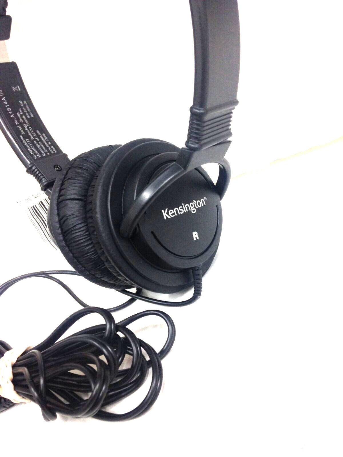 Kensington HiFi OnEar Headphones with 9Foot Cord Black K33137