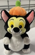 Disney Parks Pinocchio Figaro Cat Pumpkin Plush