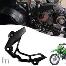 Black Sprocket Cover Chain Guard Protector For Kawasaki KLX110 2002+ KLX110L 10+